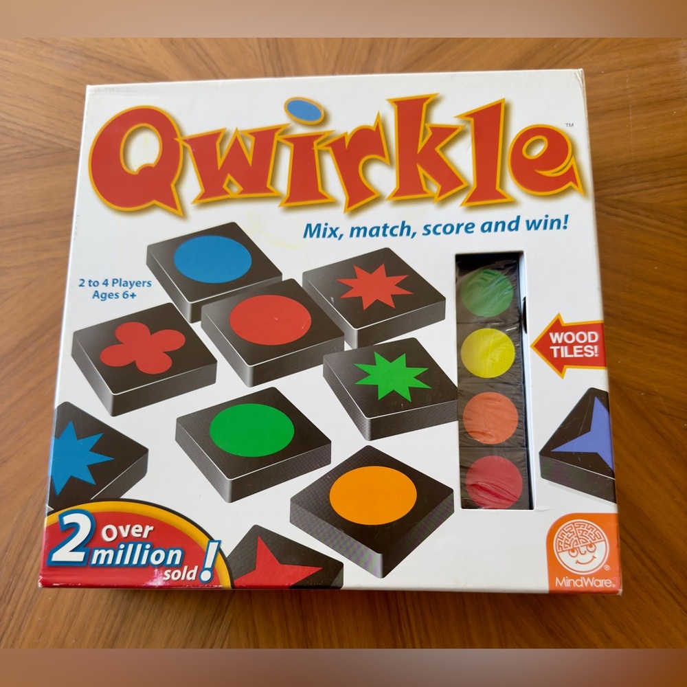 Qwirkle Board Game - MindWare NWT